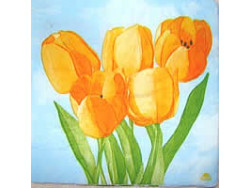 Serwetki Decoupage - Żółte Tulipany