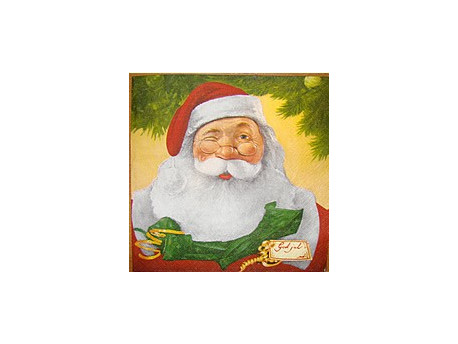 Serwetki Decoupage - Święty Mikołaj