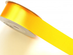 Wstążka satynowa 30mm - żółta