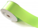 Wstążka satynowa 50mm - jasnozielona