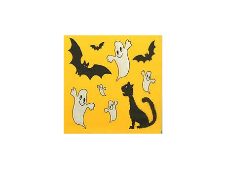 Serwetki Decoupage - Duchy, Czarny Kot i Halloween