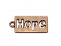 Zawieszka metalowa HOPE nadzieja