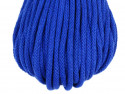 Sznurek bawełniany 5mm niebieski chabrowy
