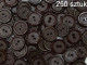 guziki 20mm plastikowe 250szt WYBÓR KOLORU