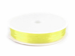 Żyłka okrągła elastyczna 0,4-0,6mm żółta