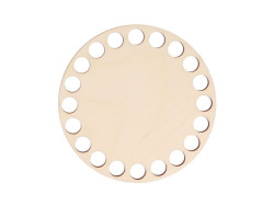 baza / dno ze sklejki 10cm z otworami 10mm