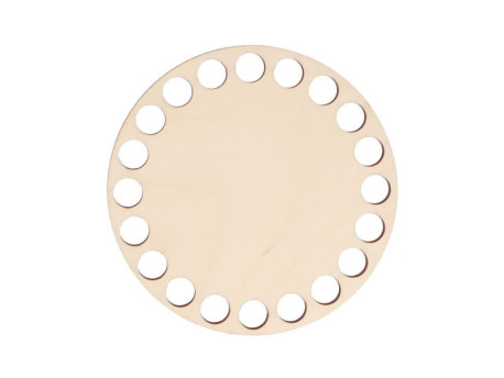 baza / dno ze sklejki 10cm z otworami 10mm