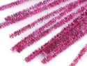 Druty kreatywne z lureksem różowe