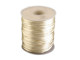 80-100m sznurek satynowy 1mm kremowy