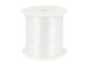 wstążka satynowa 3mm biała rolka 91m
