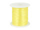 Wstążka satynowa 3mm rolka - cytrynowa 