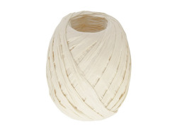 RAFIA papierowa płaska 30m ecru