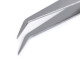 Pęseta metalowa 12,5cm zagięta