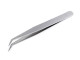 Pęseta metalowa 12,5cm zagięta