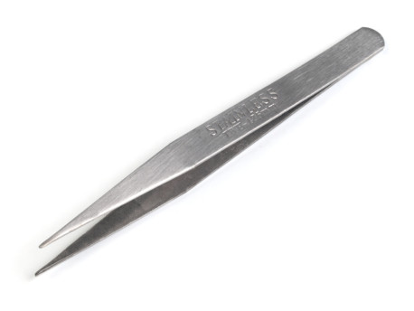 Pęseta metalowa 12,5cm prosta
